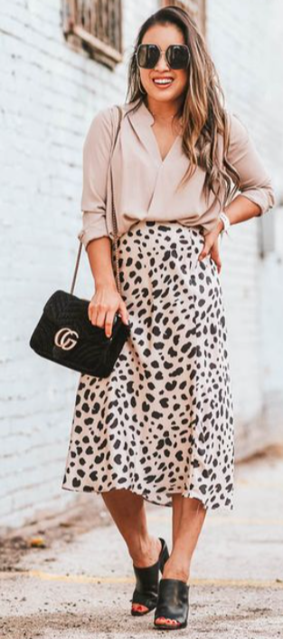 Georgette stuff skirt